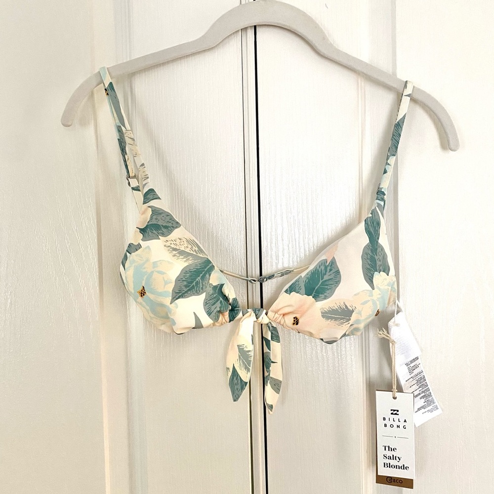 Billabong x Salty Blonde Sandy Babe Bikini Top M